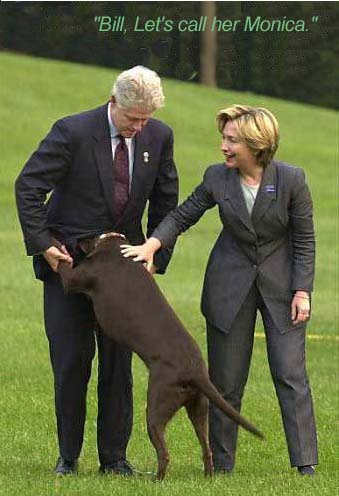 Clinton ja koira